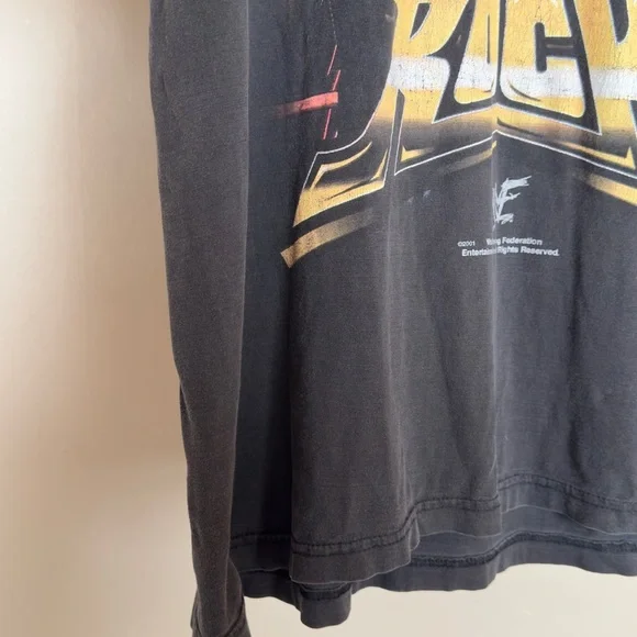 Vintage Y2K WWF The Rock Tshirt - Picture 5 of 14